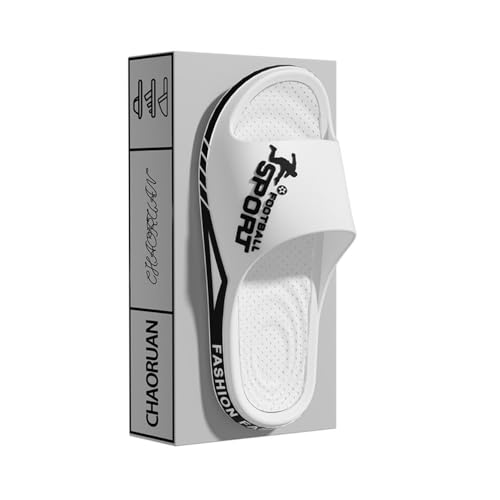 RYUQW3RE Sandalen, Damen-Sandalen aus EVA for den Sommer – leichte Hausschuhe mit dicker Sohle Hausschuhe(White,39 EU) von RYUQW3RE