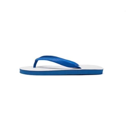 RYUQW3RE Sandalen, Herren Strand Flip Flops mit Gummisohle - Bequeme Sommersandalen for draußen Hausschuhe(Blue,38 EU) von RYUQW3RE
