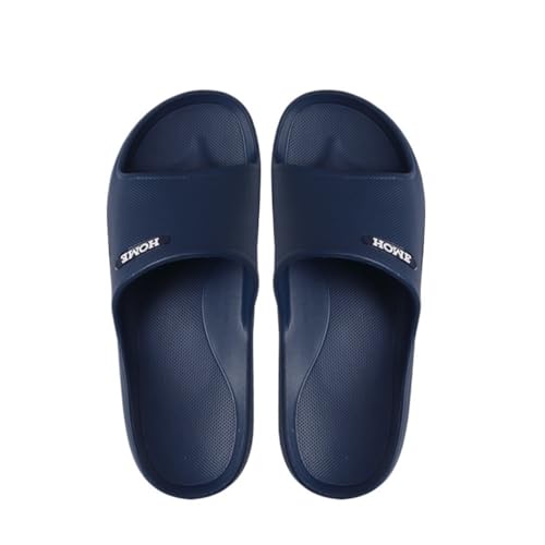 RYUQW3RE Sandalen, Sommer for Herren in großen Größen – Badezimmer-Sandalen mit dicker Sohle Hausschuhe(Blue,49 EU) von RYUQW3RE