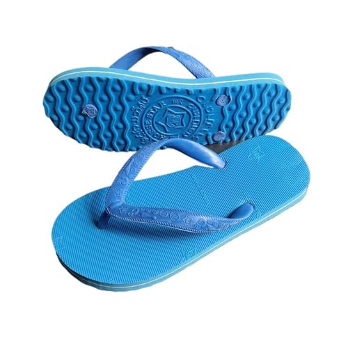 RYUQW3RE Sandalen, Unisex Sommer Flip Flops – Bequeme Strandsandalen for Damen und Herren Hausschuhe(Blue,42 EU) von RYUQW3RE