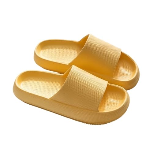 RYUQW3RE Sandalen, Women's Sandals for Shower, Pool and Indoor and Outdoor Use Hausschuhe(Yellow,37 EU) von RYUQW3RE