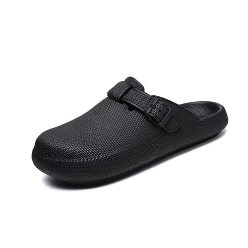RYUQW3RE Sandalen, Zehenpantoffeln for Herren, Hausschuhe for Pärchenausflüge Hausschuhe(Black,40 EU) von RYUQW3RE