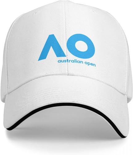 Baseballkappe Snapback Sonnenhut Australian Open AO Blue Version Cap Baseball Cap Baseball Hut Snap Back Hut Damen Hüte Herren Hip Hop Geburtstagsgeschenk von RYVOWETP