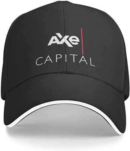 Baseballkappe Snapback Sonnenhut Axe Capital LogoCap Baseball Cap Flauschige Mütze Hüte Frau Herren Hip Hop Geburtstagsgeschenk von RYVOWETP