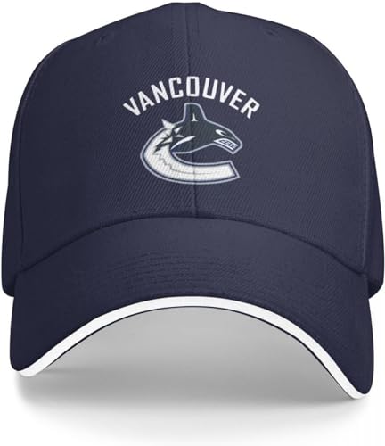 Baseballkappe Snapback Sonnenhut Fabulous Canucks Vancouver Logo Baseballkappe Benutzerdefinierte Kappe Große Größe Hut Luxus Mann Hut Angelkappen Herrenkappen Damen Hip Hop Geburtstagsgeschenk von RYVOWETP