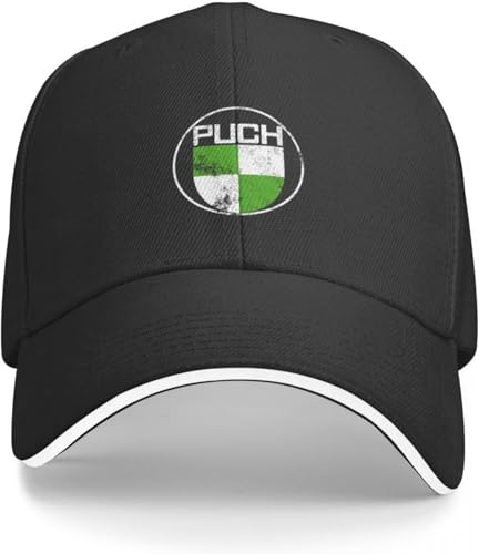 Baseballkappe Snapback Sonnenhut T3 Synro Puch Logo Grunge Scooter Baseball Cap Hüte Baseball Cap Hood Anime Designer Hut Herren Cap Damen Hip Hop Geburtstagsgeschenk von RYVOWETP