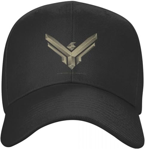RYVOWETP Baseballkappe Snapback Sonnenhut Dune Atreides Symbol Baseball Cap Designer Mütze Trucker Cap Militärmütze Mann Sonnenhut Herren Tennis Damen Geschenk von RYVOWETP