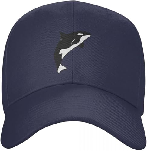 RYVOWETP Baseballmütze Snapback Sonnenhut I Love Orcas Orca Wale Liebhaber Baseball Cap Cosplay Neu in Hut Mann Caps Herren Tennis Damen Geschenk von RYVOWETP
