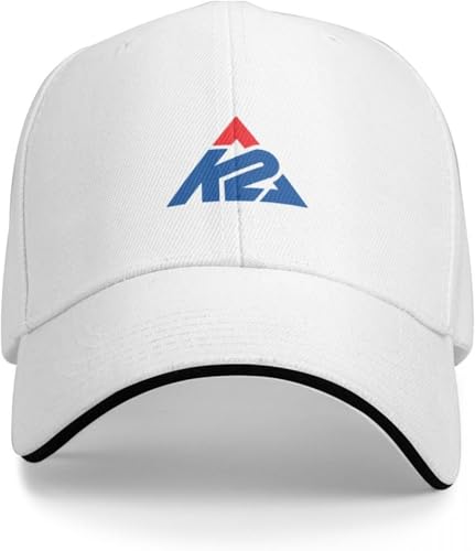 RYVOWETP Baseballmütze Snapback Sonnenhut K2 Ski Boarding Cap Basecap Strandtasche Hut Herren Damen Geschenk von RYVOWETP