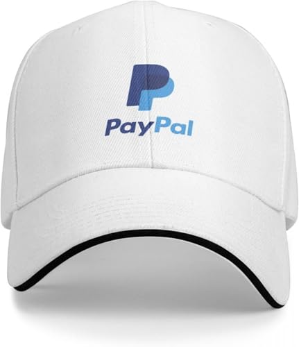 RYVOWETP Baseballmütze Snapback Sonnenhut PAYPAL Logo Cap Baseball Cap Bucket Hat Damenhut Herren Geschenk von RYVOWETP