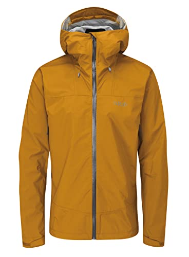 Rab Downpour Plus 2.0 Jacke Herren gelb von Rab