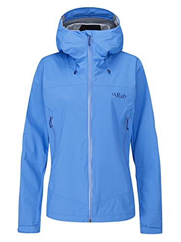 Rab Damen Downpour Plus 2.0 Jacke, alaska blue, S von Rab