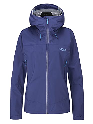 Rab Downpour Plus 2.0 Jacket Women, 10 UK/10 UK Damen, nightfall blue NB von Rab