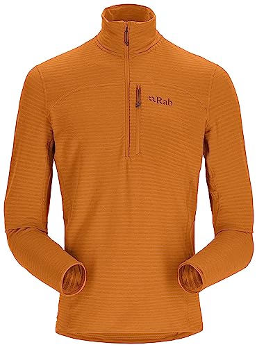 RAB Herren Ascendor Light Pull-On Longsleeve, Marmalade, L von Rab