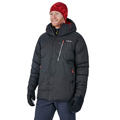 RAB M Resolution Jacket Schwarz, Herren Daunen Isolationsjacke, Größe L - Farbe Black von Rab