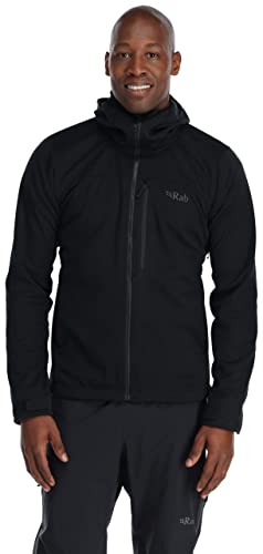 Rab Scimitar Windstopper Jacket, S, black BLK von Rab