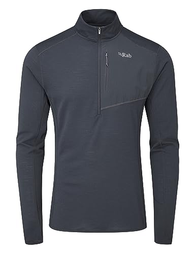 RAB Syncrino Light Pull-On Herren schwarz Größe M 2021 Midlayer von Rab