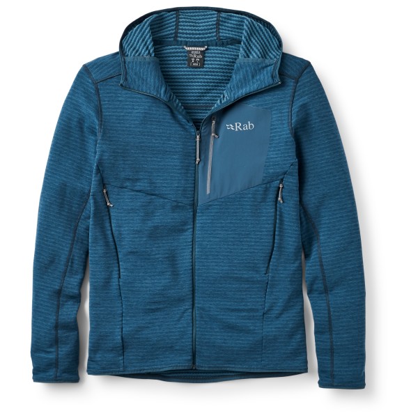 Rab - Ascendor Light Hoody - Fleecejacke Gr L blau von Rab