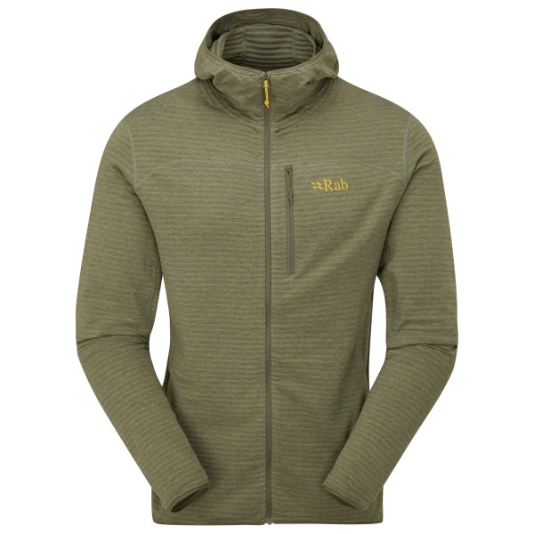 Rab - Ascendor Light Hoody - Fleecejacke Gr L oliv von Rab