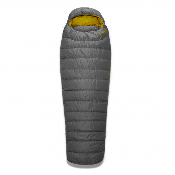 Rab - Ascent Pro 400 - Daunenschlafsack Gr bis 185 cm Körperlänge granite von Rab