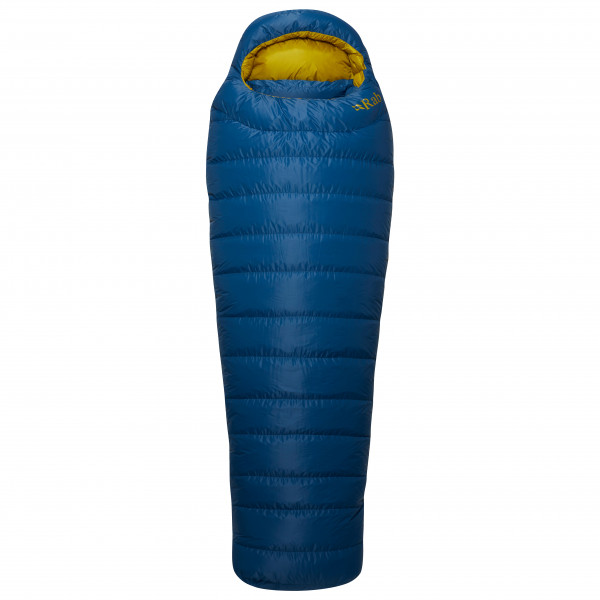 Rab - Ascent Pro 600 - Daunenschlafsack Gr bis 185 cm Körperlänge blau von Rab