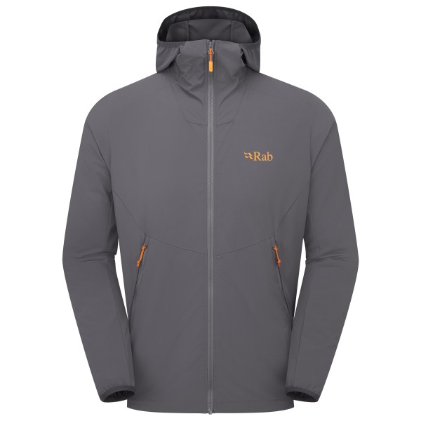 Rab - Borealis Hoody - Softshelljacke Gr M grau von Rab