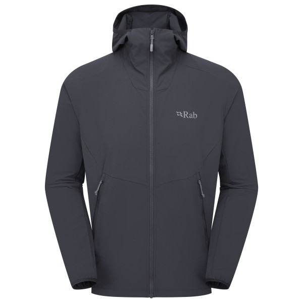Rab - Borealis Hoody - Softshelljacke Gr S grau von Rab