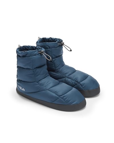 Rab Cirrus Hüttenstiefel Primaloft Isolierte Booties zum Skifahren & Bergsteigen - Tempest Blue - Medium von Rab
