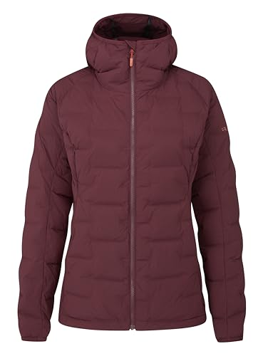 Rab Cubit Stretch Daunen-Hoody Damen rot Rab Cubit Stretch Daunen-Hoody Damen rot von Rab