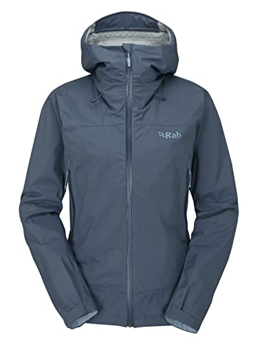 Rab Damen Downpour Plus 2.0 Jacke, orion blue, S von Rab