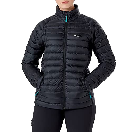 Rab Damen Microlight Jacke, black, M von Rab