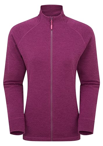 Rab Damen Nexus Jacke - Leichter Fleece-Mantel zum Wandern, Trekking, Klettern, mulberry, S von Rab