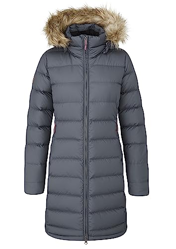 Rab Deep Cover Parka Women, 12 UK/12 UK Damen, steel STE von Rab