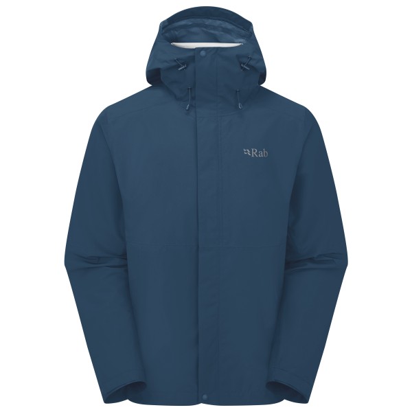 Rab - Downpour Jacket - Regenjacke Gr XL blau von Rab