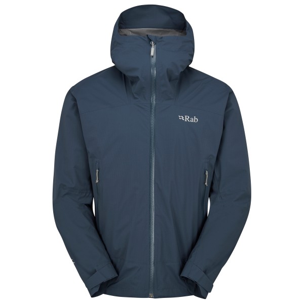 Rab - Downpour Light Jacket - Regenjacke Gr M blau von Rab