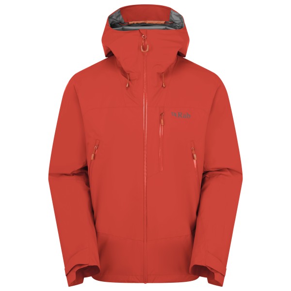 Rab - Downpour Mountain Jacket - Regenjacke Gr M rot von Rab