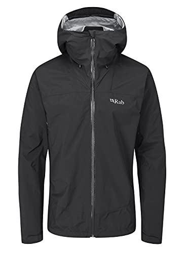 Rab Downpour Plus 2.0 Jacke Herren schwarz von Rab