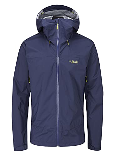 Rab Downpour Plus 2.0 Jacket Men Größe L deep ink von Rab