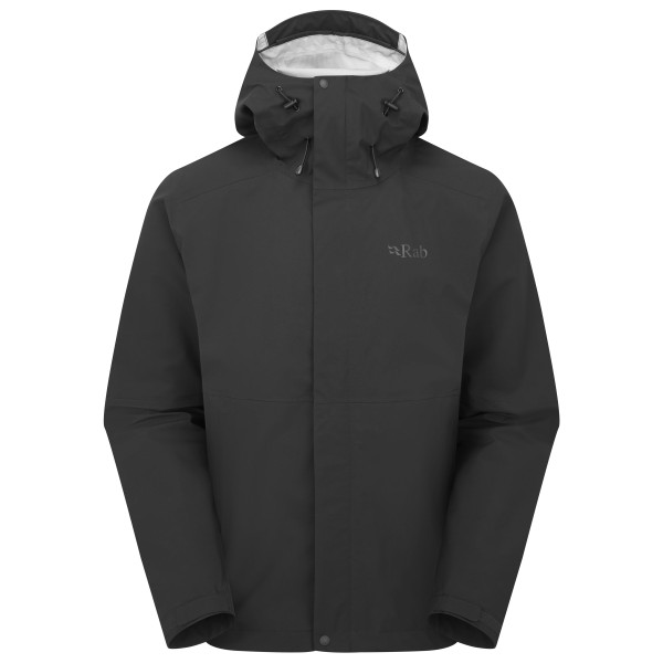 Rab - Firewall Jacket - Regenjacke Gr L schwarz von Rab