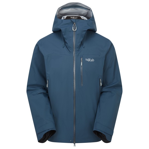 Rab - Firewall Mountain Jacket - Regenjacke Gr M blau von Rab
