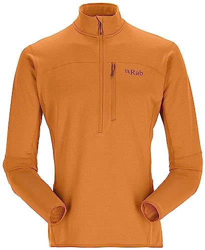 Rab Herren Ascendor Pull-On Longsleeve, Marmalade, L von Rab