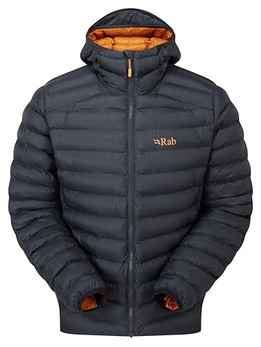 Rab Herren Cirrus Alpine Jacket - Leichter isolierter Mantel zum Klettern & Bergsteigen, Beluga, M von Rab