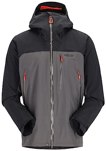 Rab Herren Latok Mountain GTX Jacke, black-graphene, XL von Rab