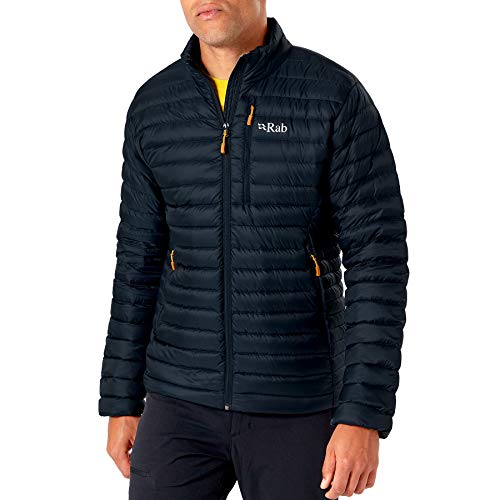 Rab Herren Microlight Daunenjacke zum Trekking, Klettern & Skifahren, Beluga, L von Rab