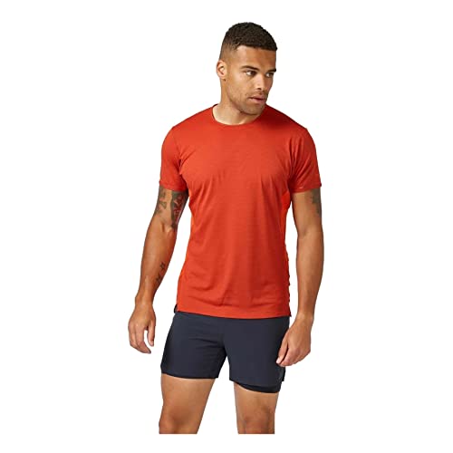 Rab Herren Sonic Ultra T-Shirt, red Clay-Firecracker, L von Rab