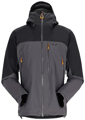 Rab Herren Zanskar GTX Jacke, black-graphene, XXL von Rab