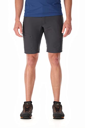 Rab Incline Light Shorts 10" Herren grau von Rab