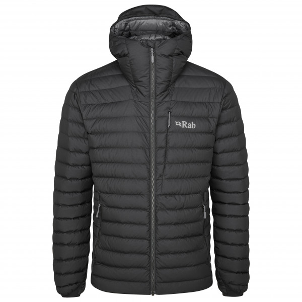 Rab - Infinity Microlight Jacket - Daunenjacke Gr L grau/schwarz von Rab