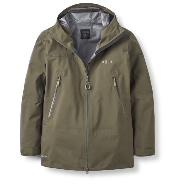 Rab - Kangri GTX Jacket - Regenjacke Gr S oliv von Rab