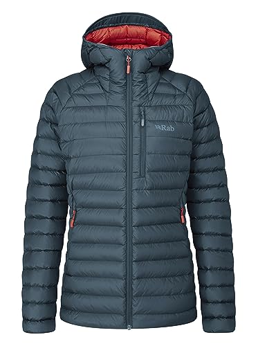 Rab Microlight Alpine Long Jacke Damen blau von Rab